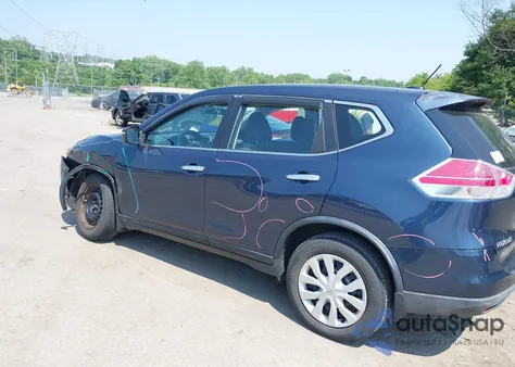 2015 Nissan Rogue S z USA, uszkodzony, nr VIN KNMAT2MV5FP585798